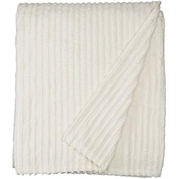 Amazon.com: Beatrice Home Fashions Channel Chenille Bedspreads, Queen, Ivory: Home & Kitchen