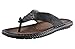 Norocos Men's Classical Comfortable Flip Flops Rubber Slippers Casual Leather Sandals