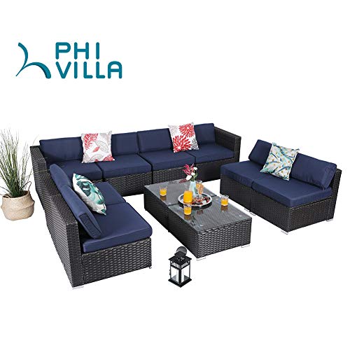 Phi Villa Outdoor Rattan Sectional Sofa Buy Online In Gambia At Desertcart