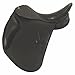 Henri de Rivel Karla Dressage English Saddle | Horse Riding Equestrian Saddle – Flocked – Black – 16.5 Widethumb 1