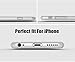 iPhone 6S Plus/6 Plus Case, iCoverCase Ultra-thin Hard Hybrid PC 360 All Round Body Coverage Protective Case Skin Cover with Tempered Glass Screen Protector for iPhone 6s Plus/6 Plus 5.5 inch (Silver)