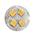 KINGSO E17 5W 450LM 64 3014 SMD Ceramic LED Lights Bulb Lamp, Low Power Consumption, 110V, Warm White, Pack of 2 Units