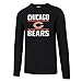 NFL Chicago Bears Men's OTS Rival Long Sleeve Tee, Fall Navy, X-Large