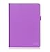 FYY Leather Case with Apple Pencil Holder for iPad Air 1/2, iPad 9.7 2017/2018 - Folio Stand Protective Case Smart Cover with Hand Strap Card Slots for Apple iPad Air 1/2 /iPad 9.7 2017/2018 Purple