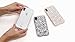 iPhone Xs, iPhone X, Sonix Sweet Pea (White, Gold Glitter Flowers) Cell Phone Case [Military Drop Test Certified] Women's Protective Clear Case Series for Apple iPhone X, iPhone Xs