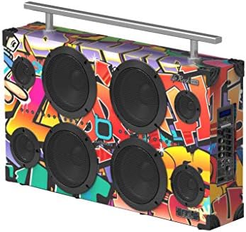 Bumpboxx Bluetooth Portable Speaker Boombox Uprock NYC Graffiti | Retro
