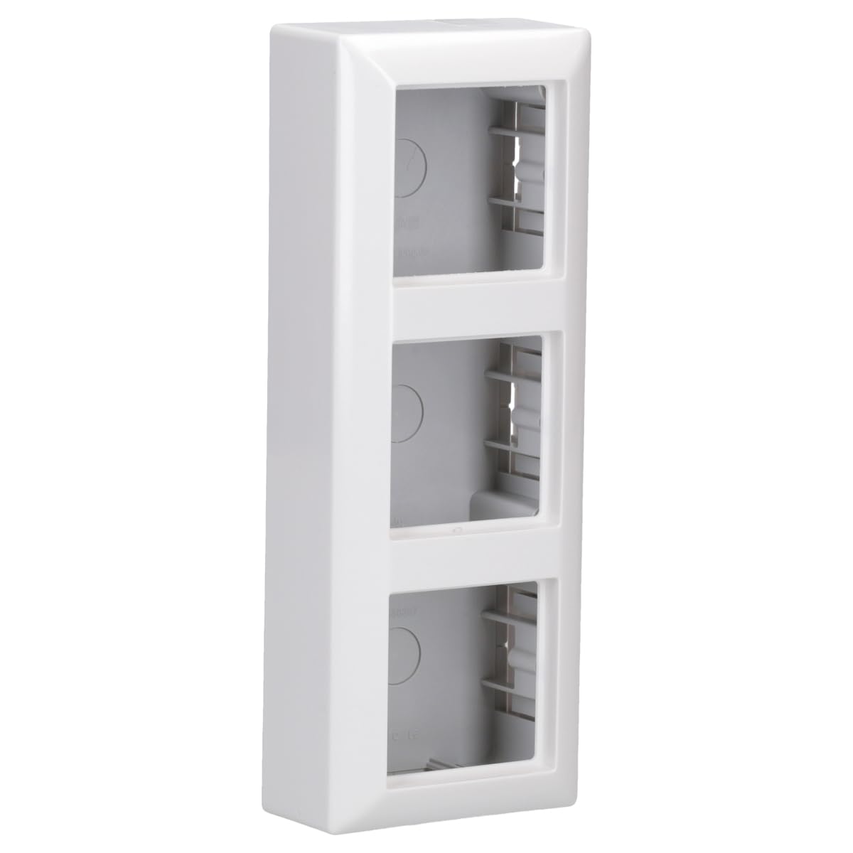 Jung AS58 3AWW Surface-Mounted Socket Cover Triple