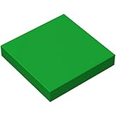Classic Bricks Tile 2 x 2 110 Piece, Compatible with Lego Parts 3068, Creative Play Set - Compatible with Lego and All Major Brick Brands (110 Pcs) (Green)