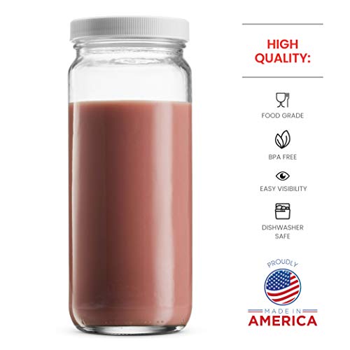 4 Drinking+BPA+Free+Airtight+Smoothies+Beverages