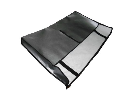 Large Flat Screen Tv's 42" Marine Grade Black Nylon Dust Covers Ideal for Outdoor Locations.