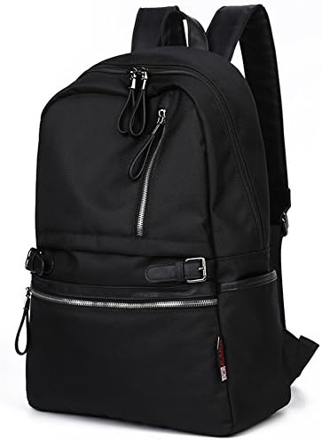 YiYiNoe Fashionable Knapsack Bag for 14 inch Laptop Teenage Rucksack School Backpack Schoolbag Backpacks for Teens High School College Casual Daypack Black