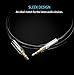 AUX Cable [3-Pack 4ft/1.2M - 24K Gold Plated, Hi-Fi Sound Quality] Cellularize 3.5mm Audio Cable / Auxiliary Cable / Aux Cord for Car Stereos, Beats Series, Sony Series, iPod, iPhone