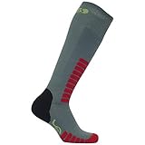 Eurosocks 0412J Child Ski Supreme Junior Socks, Grey, X-Small