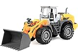 Click N' Play Friction Powered Jumbo Bulldozer Tractor Truck Construction Toy Vehicle for Kids