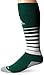 adidas Unisex Team Speed Soccer OTC Sock (1-Pair), Forest/White, 9-13