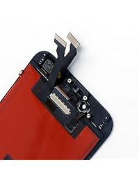 Sanka visualización digitalizador de visualización táctil LCD Asamblea Conjunto Completo Marco Protector de repuesto para iPhone 6 (4.7"), Negro