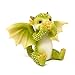 Top Collection Rex The Green Dragon - Mini Collectible Fantasy Figurine (Speak No Evil)