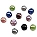 TOAOB 2100pcs 3mm Tiny Glass Pearl Beads Multicolor Round Loose Spacer Beads Kit for DIY Craft Necklaces Bracelets Jewelry Making