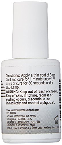Supernail Progel Base Coat, 0.5 Fluid Ounce
