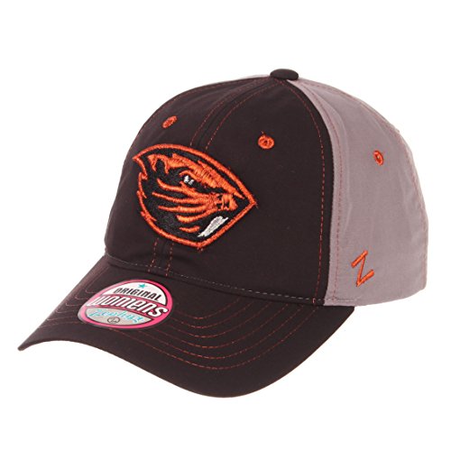 ZHATS NCAA Oregon State Beavers Women's Feisty Performance Hat, Adjustable, Black