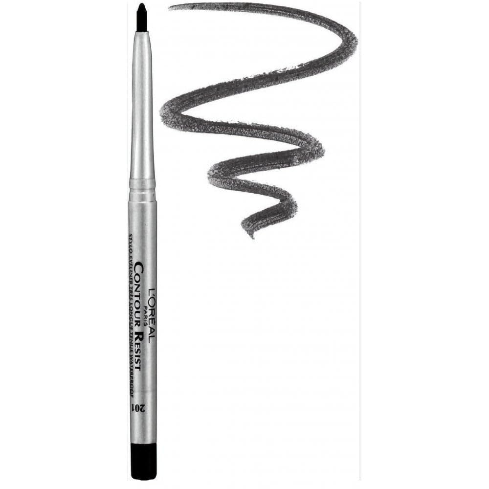 L'Oreal Contour Resist 203 Platinum Waterproof Long Wear Retractable Eyeliner