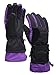 Livingston Women's Waterproof Two-Toned Touchscreen Ski Gloves