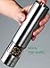 iBunnyShop Electric Salt and Pepper Grinder (Single Mill), Automatic Battery Operated Shaker with Light