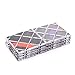 LingAo 8 Panels 3 Rings Magic Folding Twisty Cube Puzzle, Black