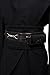 Cosplaysky Adult Tunic Hooded Robe Outfit for Jedi Costume Black Version