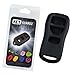 KEYGUARDZ Black Rubber Keyless Entry Remote Key Fob Skin Cover Protector