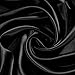 Funny Girl Designs 1 Inch Wide Satin Headband (Black)