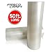 Frisco Craft 4336883150 Transfer Roll 12" x 50 Feet Clear Lay Flat | Application Tape Perfect for Cricut Cameo Self Adhesive Vinyl for Signs Stickers Decals Walls Doors Windows