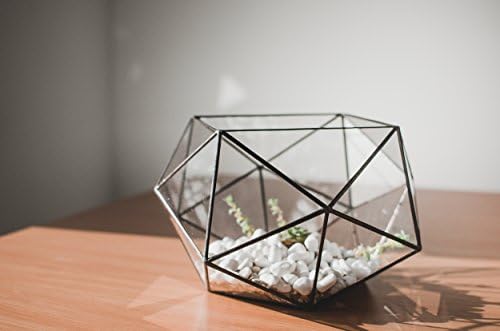 Geometric Vase Table Decor Terrarium Stainedglass Vase Scandinavian Home Decor Best gift