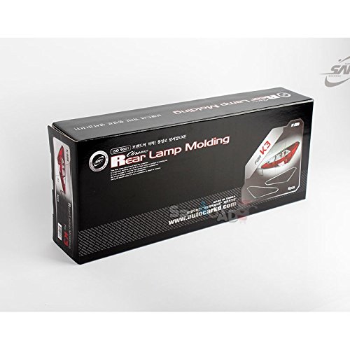 image for KD SAFE K-589 Chrome Silver Rear Tail Lamp Light Cover Molding Trim fo