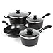 Sunbeam Armada, 7-Piece Cookware Set, Black