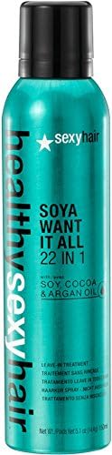 Sexy Hair Concepts Healthy Sexy Hair Soya Want It All 22 in 1 Leave-In Treatment 5.1 oz (Pack of 10)