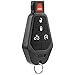 Key Fob fits Chrysler 300 / Dodge Challenger Charger Durango Magnum/Jeep Grand Cherokee 2008 2009 2010 2011 2012 2013 2014 Keyless Entry Remote, Set of 2