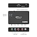 Portta HDMI to Component Video 1080P (YPbPr) RGB + R/L Scaler Converter Adapter with R/L Audio Output Support PS3, PS4, Blu-ray Player, DVD, Xbox, Notebook