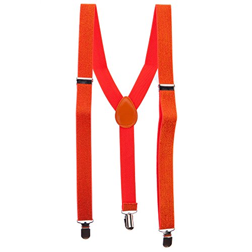 Sparkle Suspenders - Orange OSFM