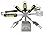 NCAA Iowa Hawkeyes 4 Piece Barbecue Set