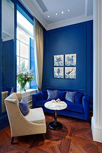 3 Bathroom+Seahorse+Pictures+Art+Decorations