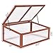 Giantex Garden Portable Wooden Green House Cold Frame Raised Plants Bed Protection (39.5
