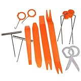 Iuhan® Fashion New Set 12pcs Car Radio Door Clip Panel Trim Dash Audio Removal Pry Tool