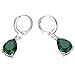 Women's Dangle Earrings，Fashion 925 Silver Naked Drill Super Sparkle Crystal Stud Jewelry Gift