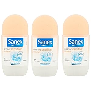 Sanex-Deodorant-Roll-On-Women-Dermo-Sensitive-for-Sensitive-Skin-50-ml-Pack-of-3 Sanex Deodorant Roll-On Women 'Dermo Sensitive for Sensitive Skin - 50 ml (Pack of 3)