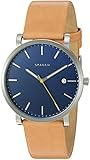 Skagen Men's SKW6279 Hagen Light Brown Leather Watch