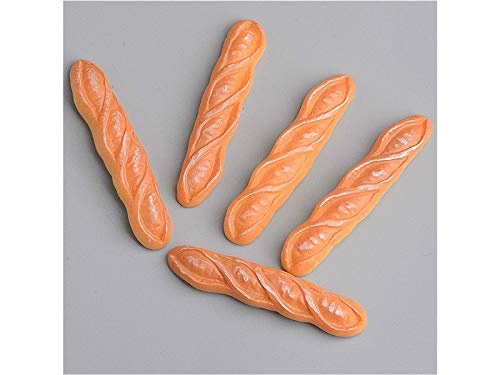 image for Zehaer Cute Bread Sticks Shape Rubber Bands and Hairpins Making Orname