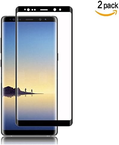 Aliga Galaxy Note 8 Glass Screen Protector, [ 2-Pack ] 9H Hardness 2.5D Galaxy Note 8 Tempered Glass Bubble-Free Glass Screen Protectors for Samsung Galaxy Note 8