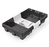 10 Strong Seed Starting Plant Growing Trays (Without Holes) - Durable, Reusable - Grow and Start Seeds, Good for your greenhouse, microgreens and Hydroponics - PACK OF 10 FLATS + FREE PLANT LABELS