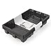 10 Strong Seed Starting Plant Growing Trays (Without Holes) - Durable, Reusable - Grow and Start Seeds, Good for your greenhouse, microgreens and Hydroponics - PACK OF 10 FLATS + FREE PLANT LABELS